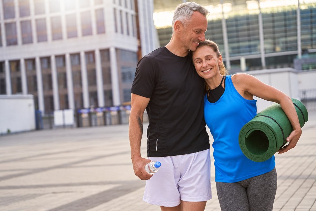 Active couple photo