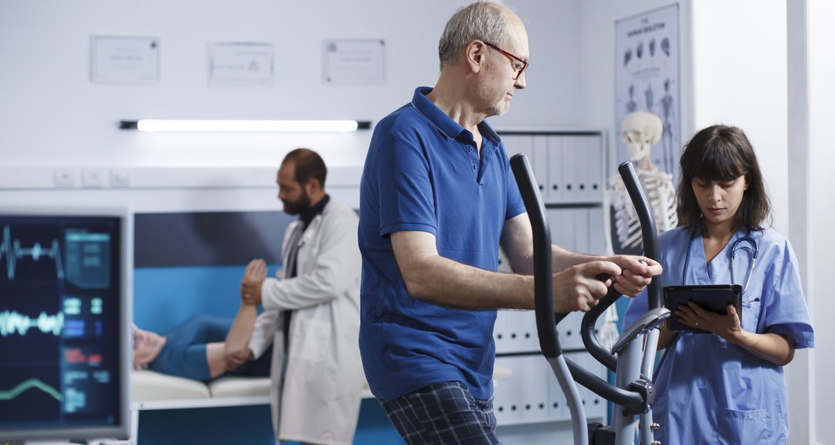 Photo: exercise capacity evaluation