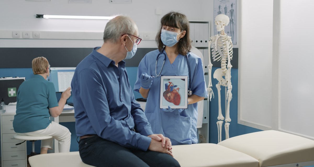 Photo: cardiology evaluation