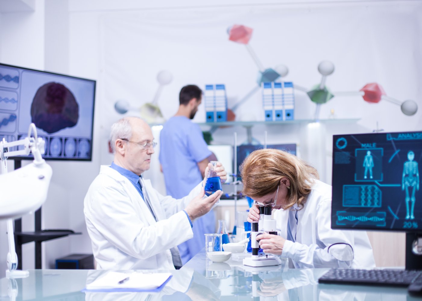 Photo of an oncogenetics consultation