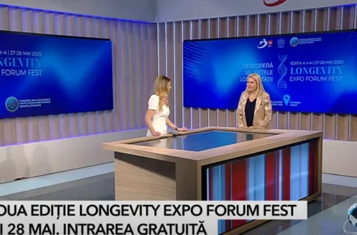 Raluca Prodan, fondatoarea Longevity Clinic, despre viitorul longevității și medicina personalizată la Longevity Expo Forum Fest 2025